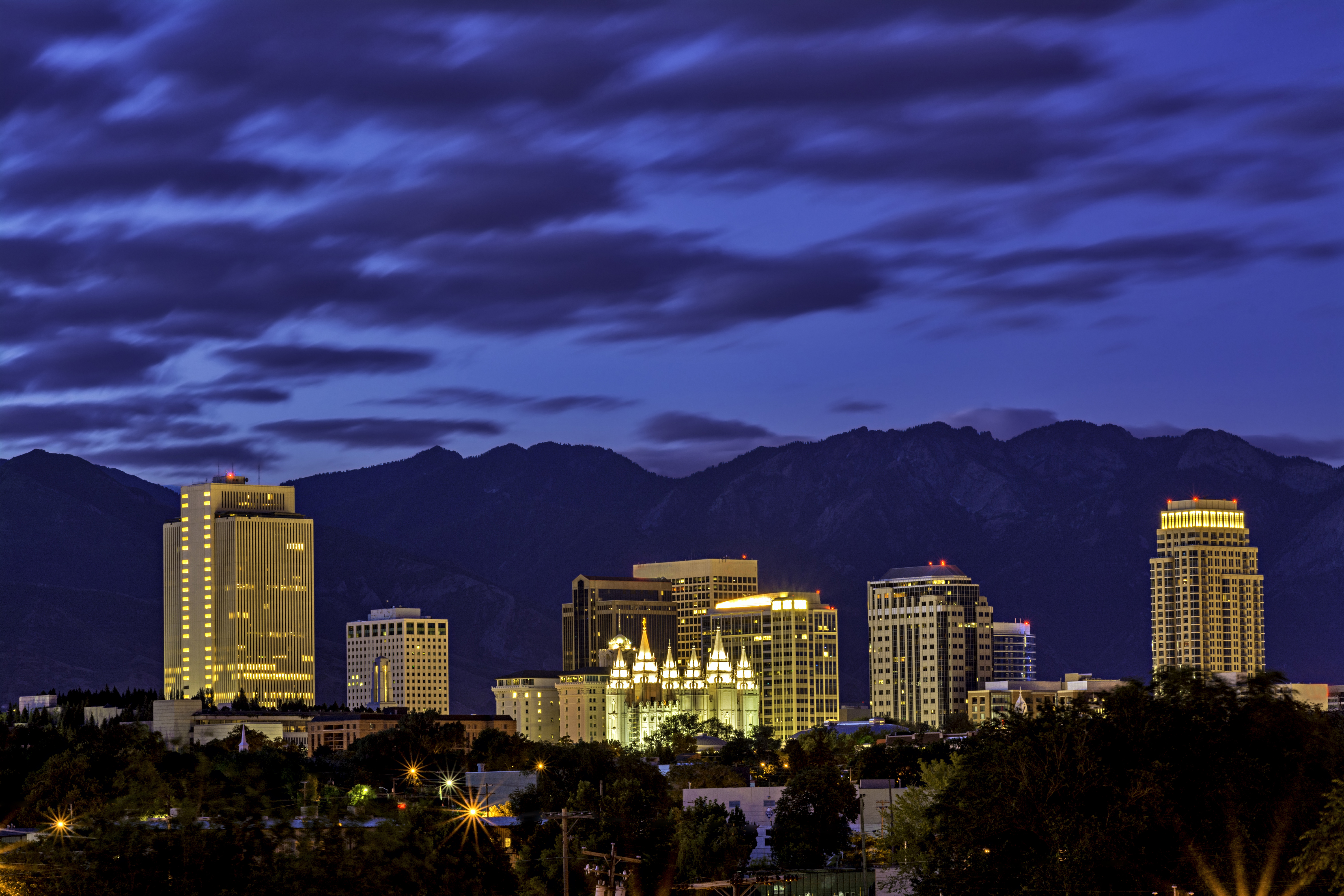 Salt Lake City Skyline