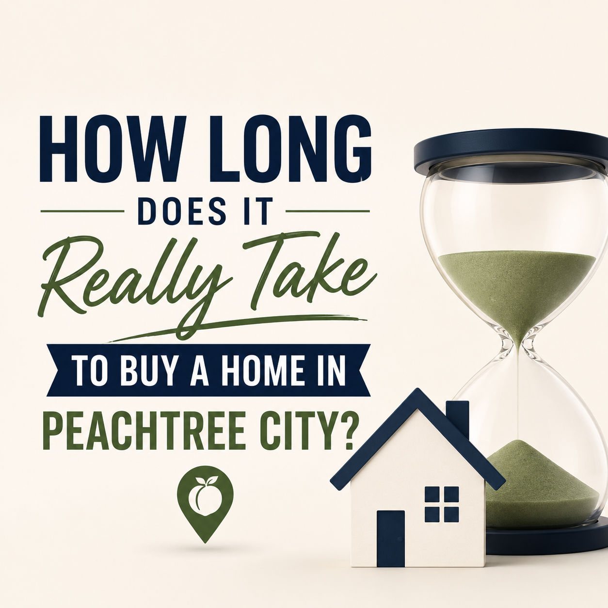 How Long Does It Really Take to Buy a Home in Peachtree City? header image.