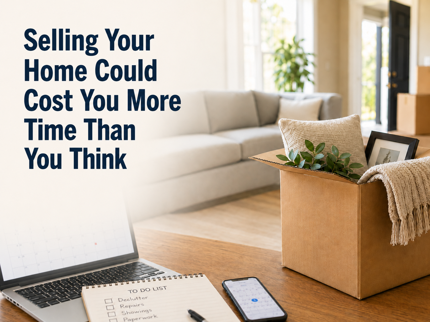Selling Your Home Could Cost You More Time Than You Think