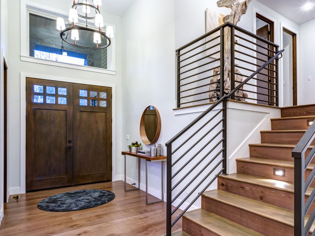 Split-level home.