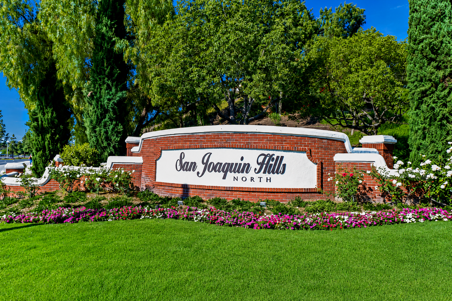 San Joaquin Hills North community entrance sign in Laguna Niguel