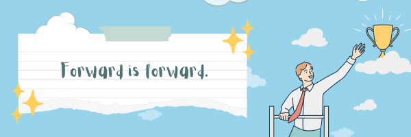 Progress Over Perfection header image.