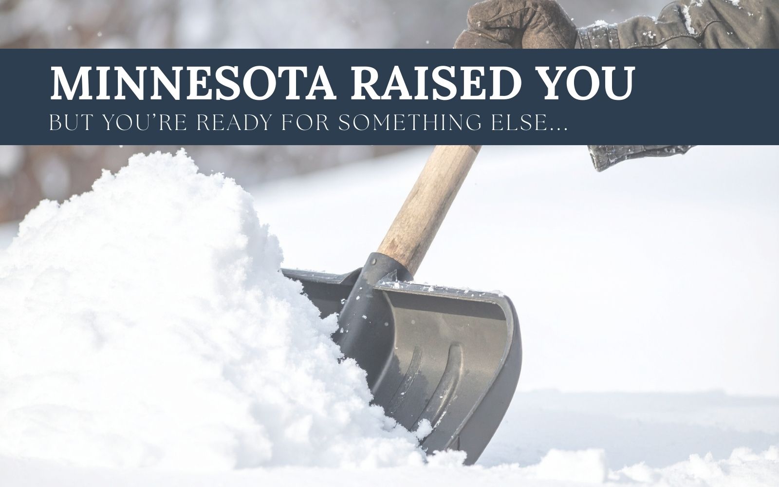 winter snow shoveling