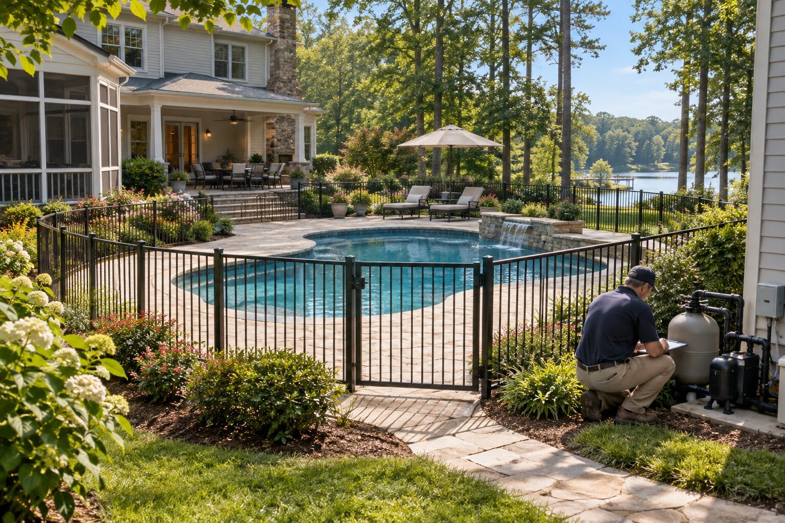 Before the Pool Becomes the Selling Point, Verify the Equipment and Safety in Southern Maryland
