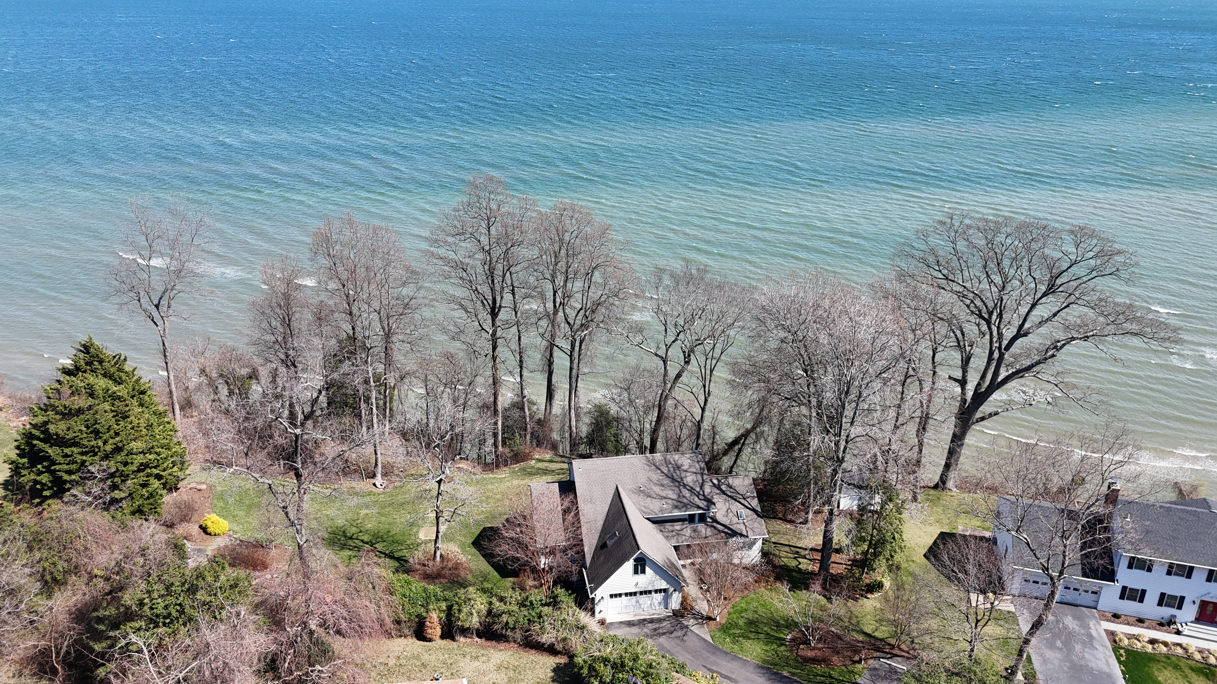 Chesapeake Bay Waterfront for Sale in Port Republic, Calvert County: 200+ Feet of Shoreline in Western Shores header image.