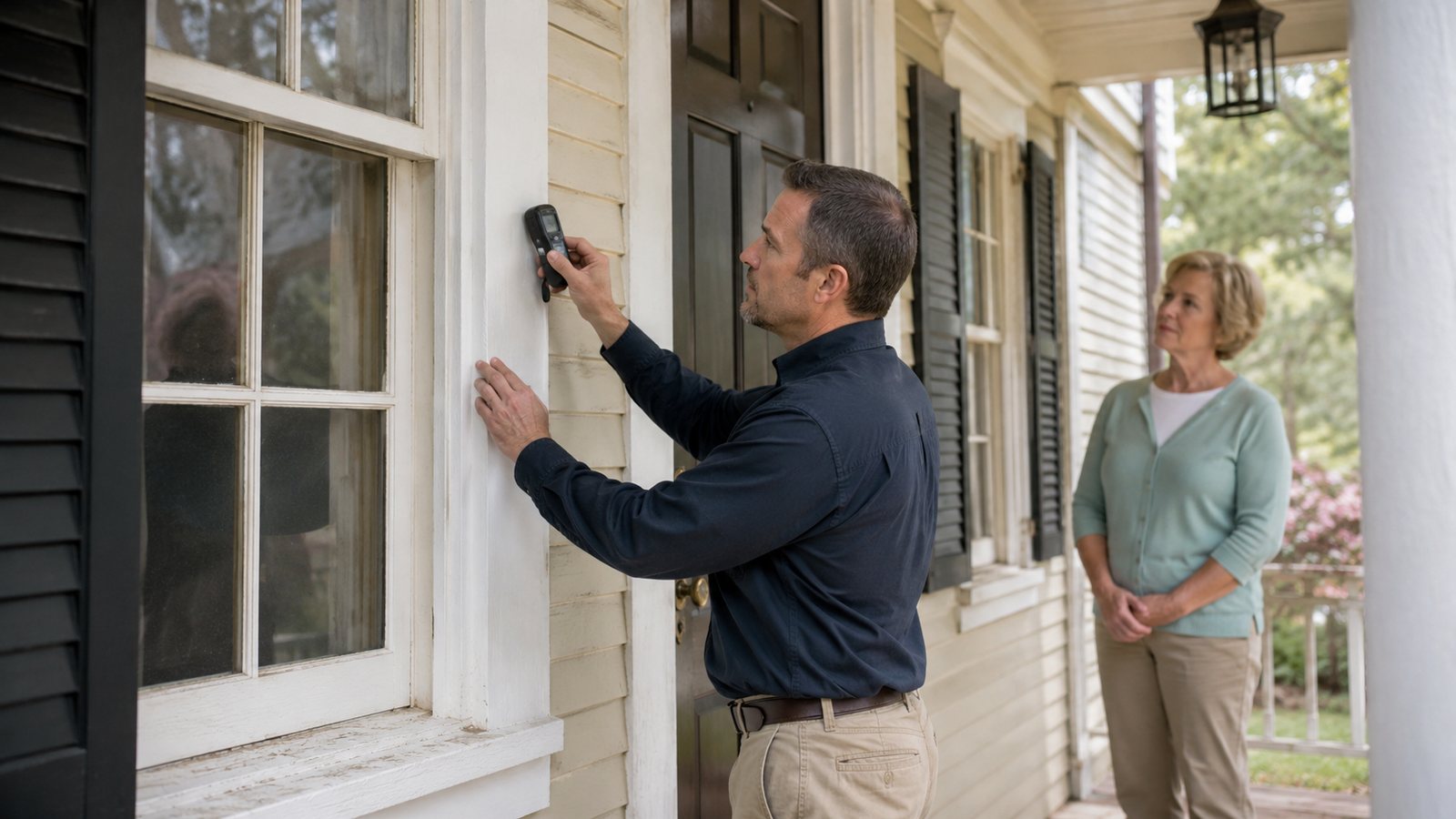 Lead Paint Questions to Ask Before Buying an Older Calvert County Home header image.
