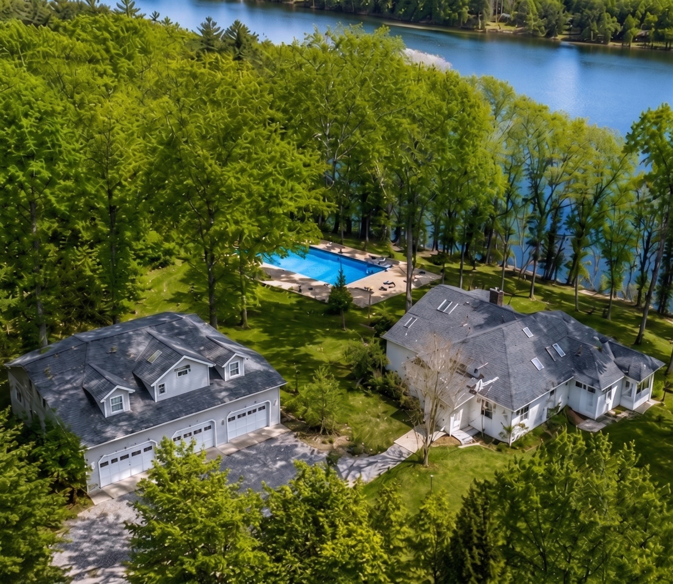 Deep-Water Waterfront Estate for Sale on St. Leonard Creek, Saint Leonard, Calvert County header image.