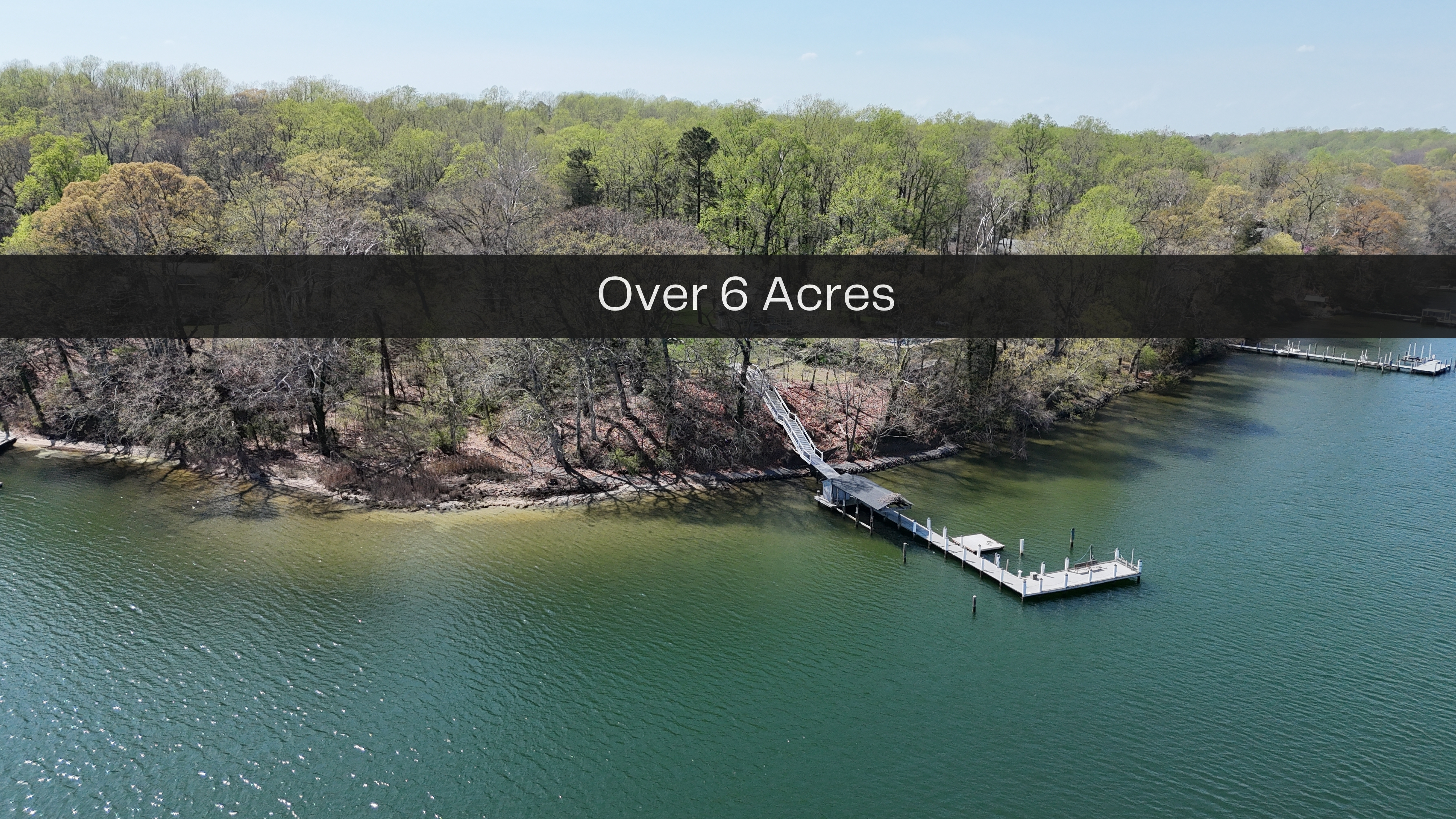 For Sale in Saint Leonard, Maryland: A 6.24-Acre Deep Water Estate on St. Leonard Creek, Calvert County header image.
