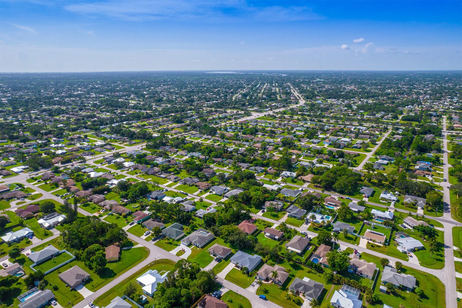 Aerial Picture of PSL Neighborhood