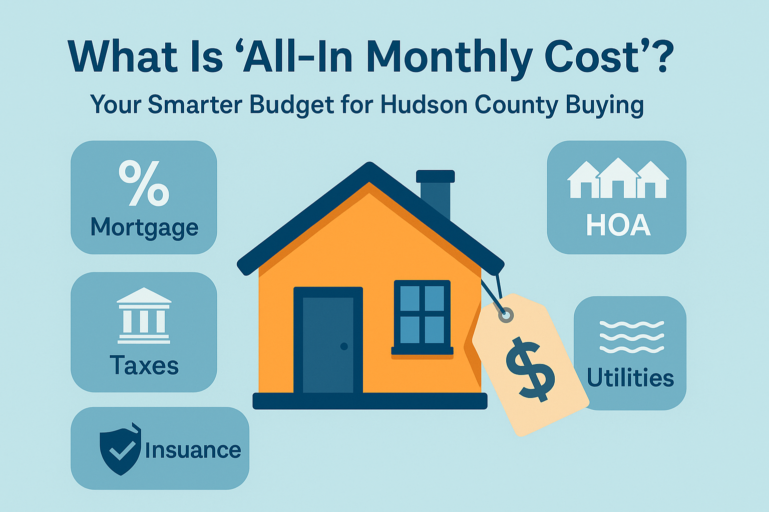 What Is ‘All-In Monthly Cost’? Your Smarter Budget for Hudson County Buying header image.