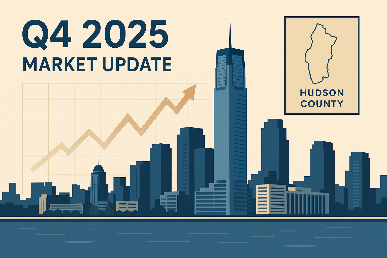 Jersey City Real Estate Market Update — October 2025 header image.