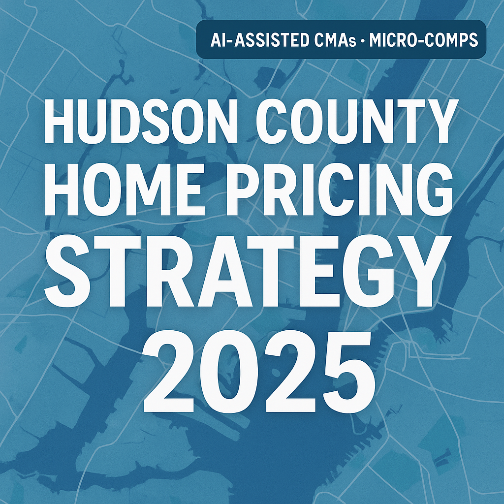 Hudson County Home Pricing Strategy in 2025 header image.