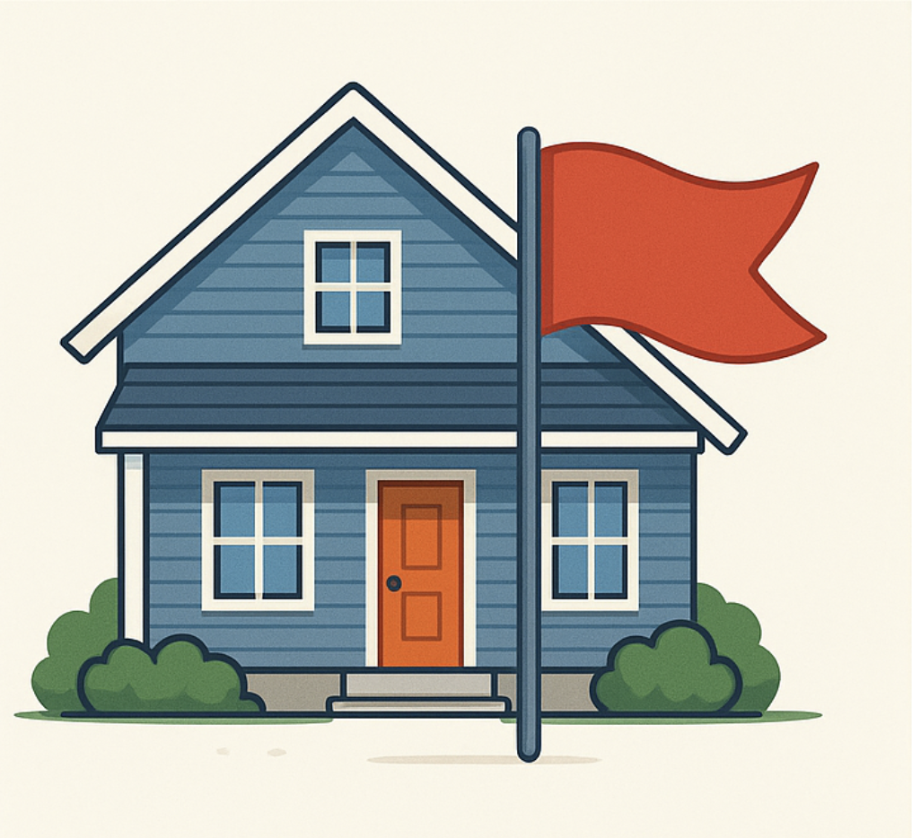 The 5 Red Flags Every Hudson County Buyer Should Notice During a Showing header image.