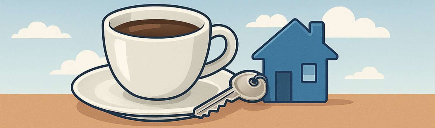 Best Coffee Stops Near PATH Stations (For House Hunters) header image.