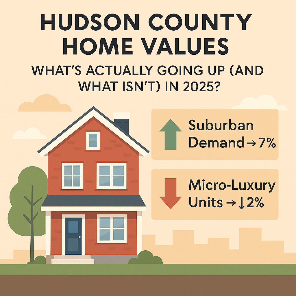 Hudson County Home Values: What’s Actually Going Up (and What Isn’t) in 2025? header image.