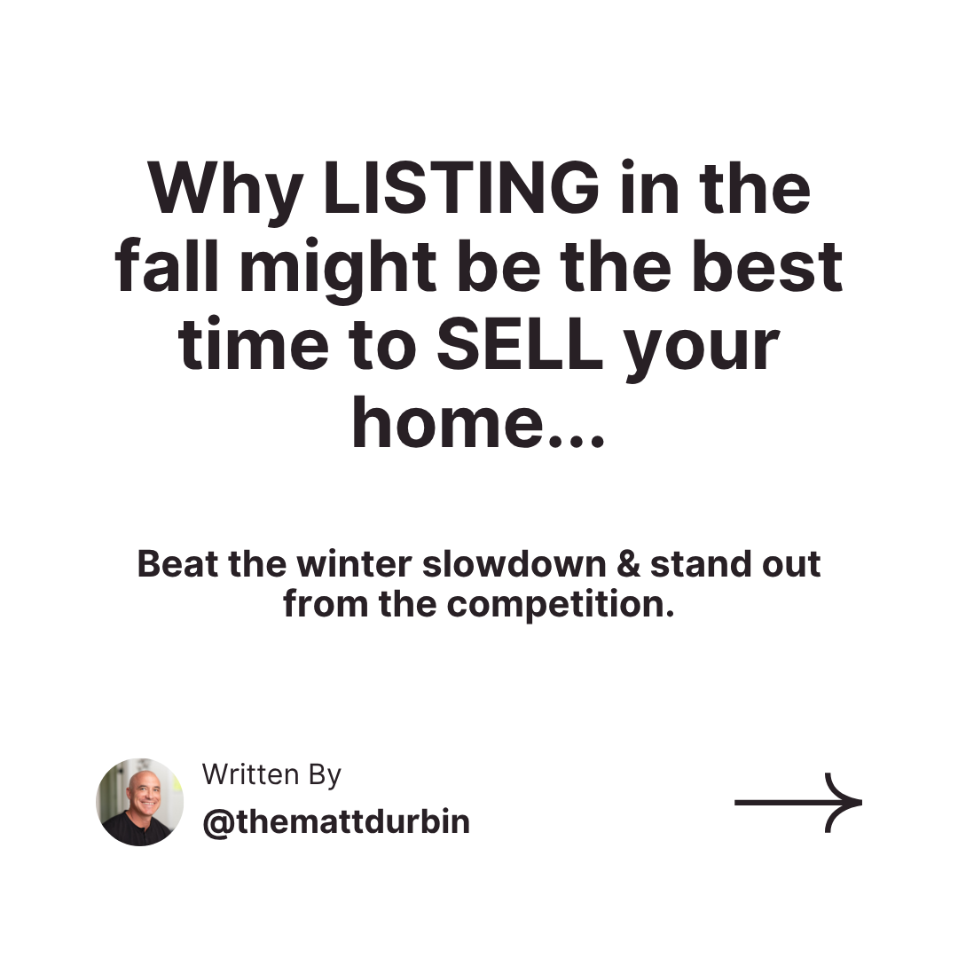 Why Fall Might Be the Best Time to Sell Your Home in Pittsburgh header image.