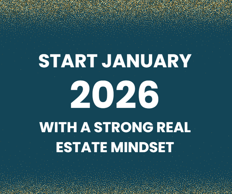 Start January 2026 With a Strong Real Estate Mindset header image.