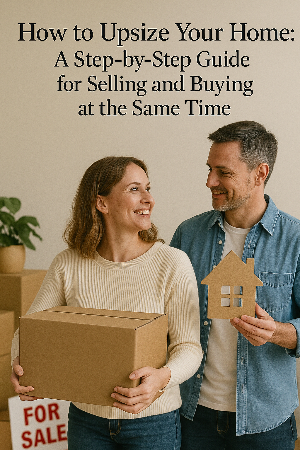 How to Upsize Your Home: A Step-by-Step Guide for Selling and Buying at the Same Time header image.