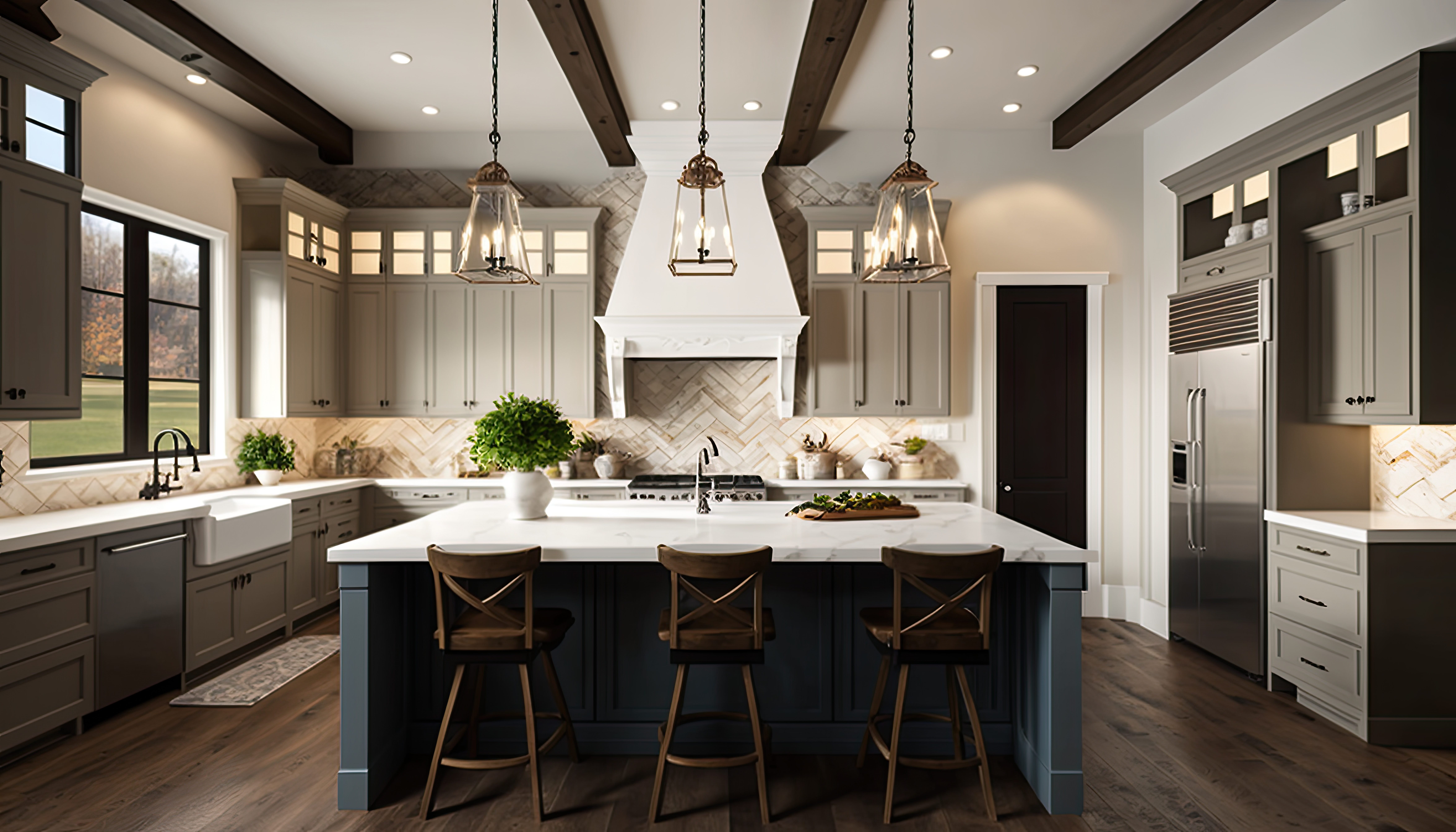 luxury kitchen