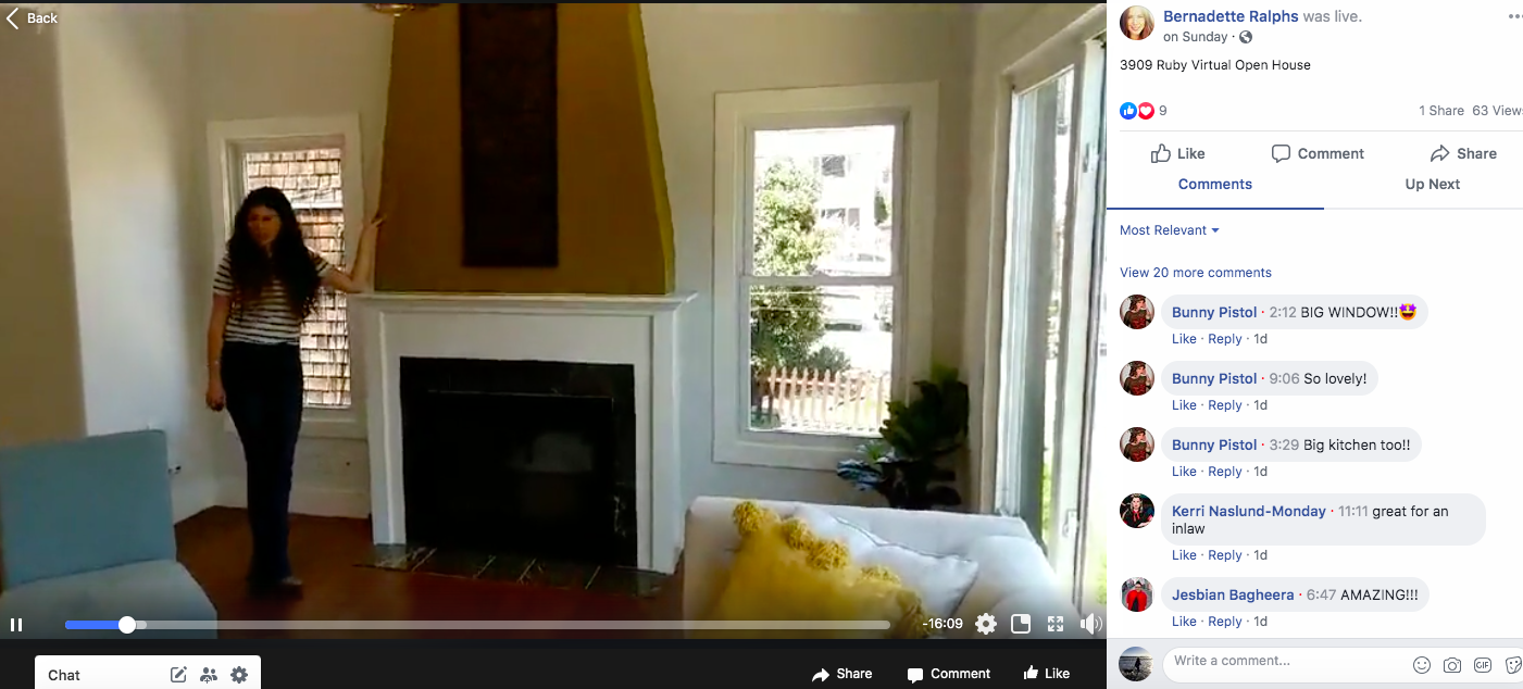 Virtual open houses are a hit! header image.