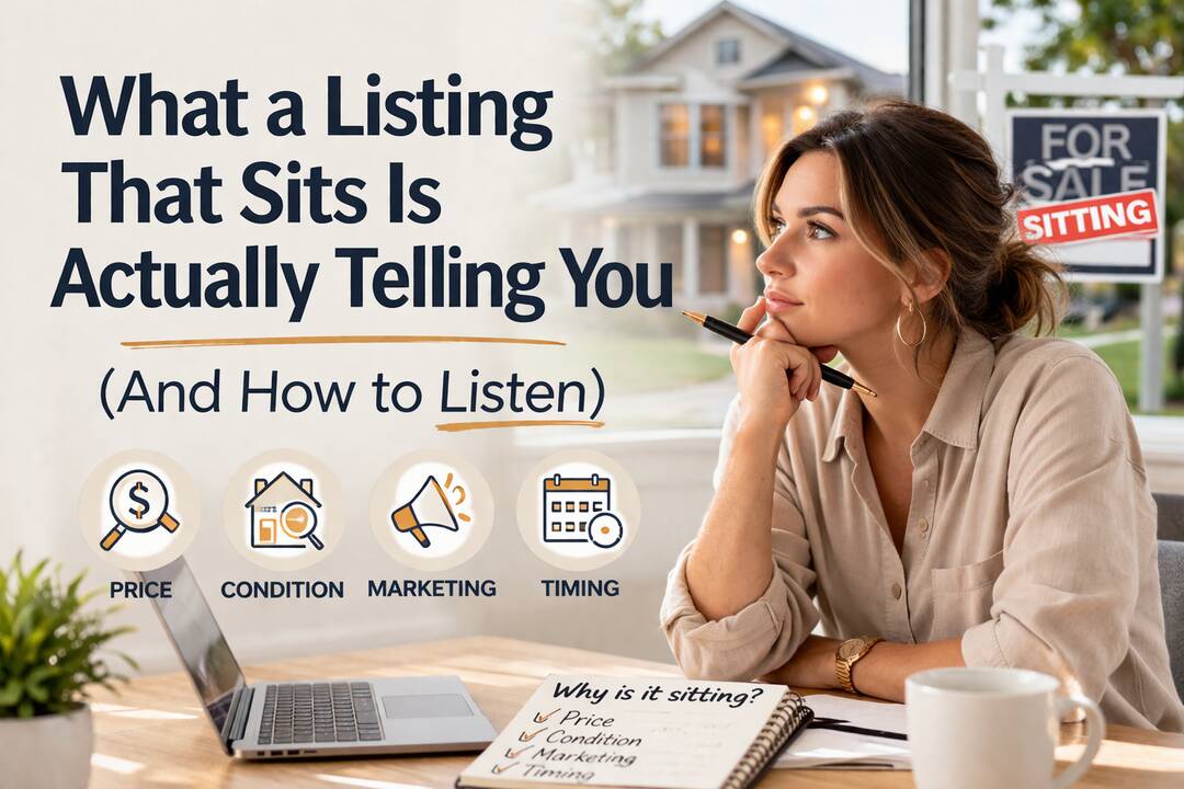 What a Listing That Sits Is Actually Telling You (And How to Listen) header image.