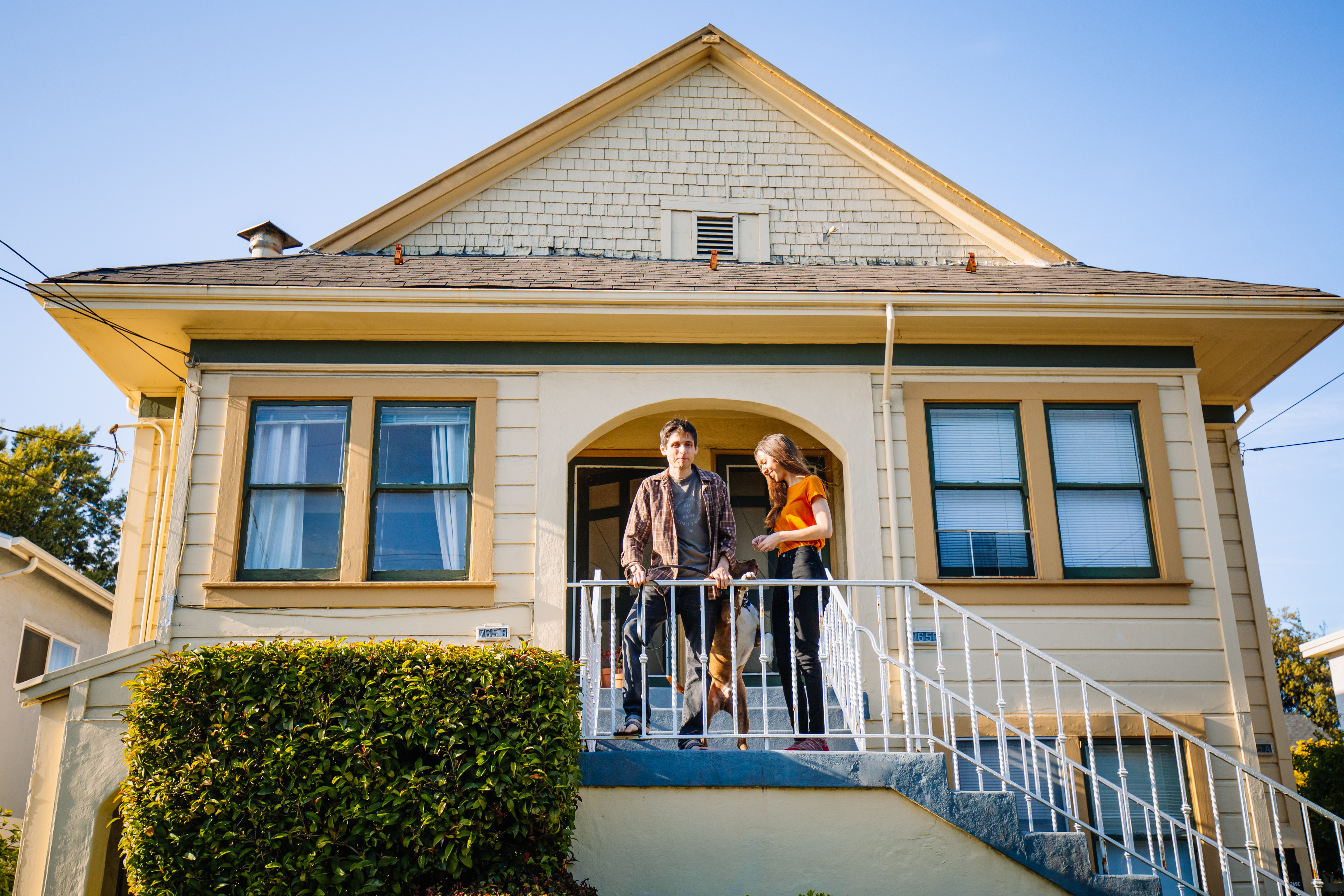 COVID-19 front porch series. header image.