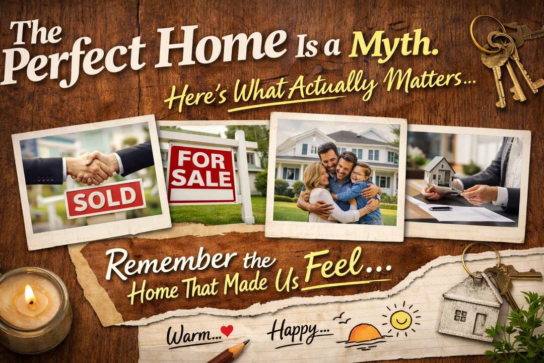 The Perfect Home Is a Myth. Here's What Actually Matters. header image.