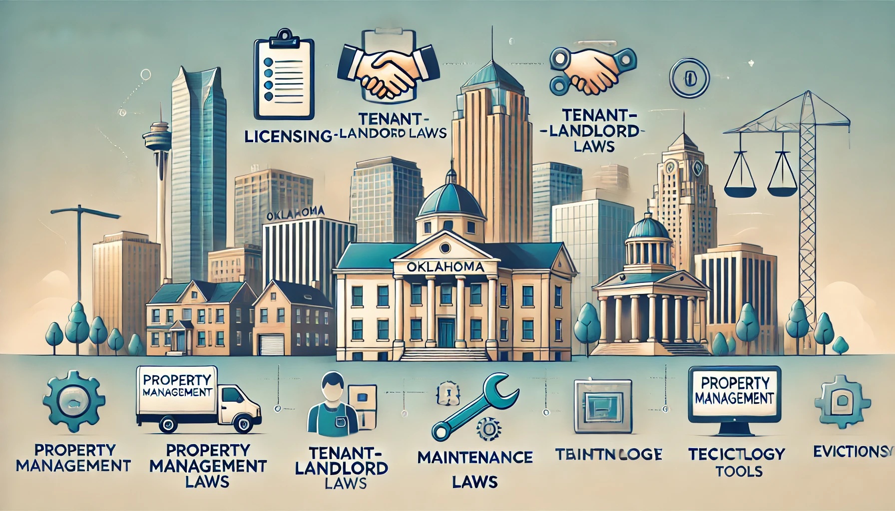 A Guide to Property Management in Oklahoma header image.