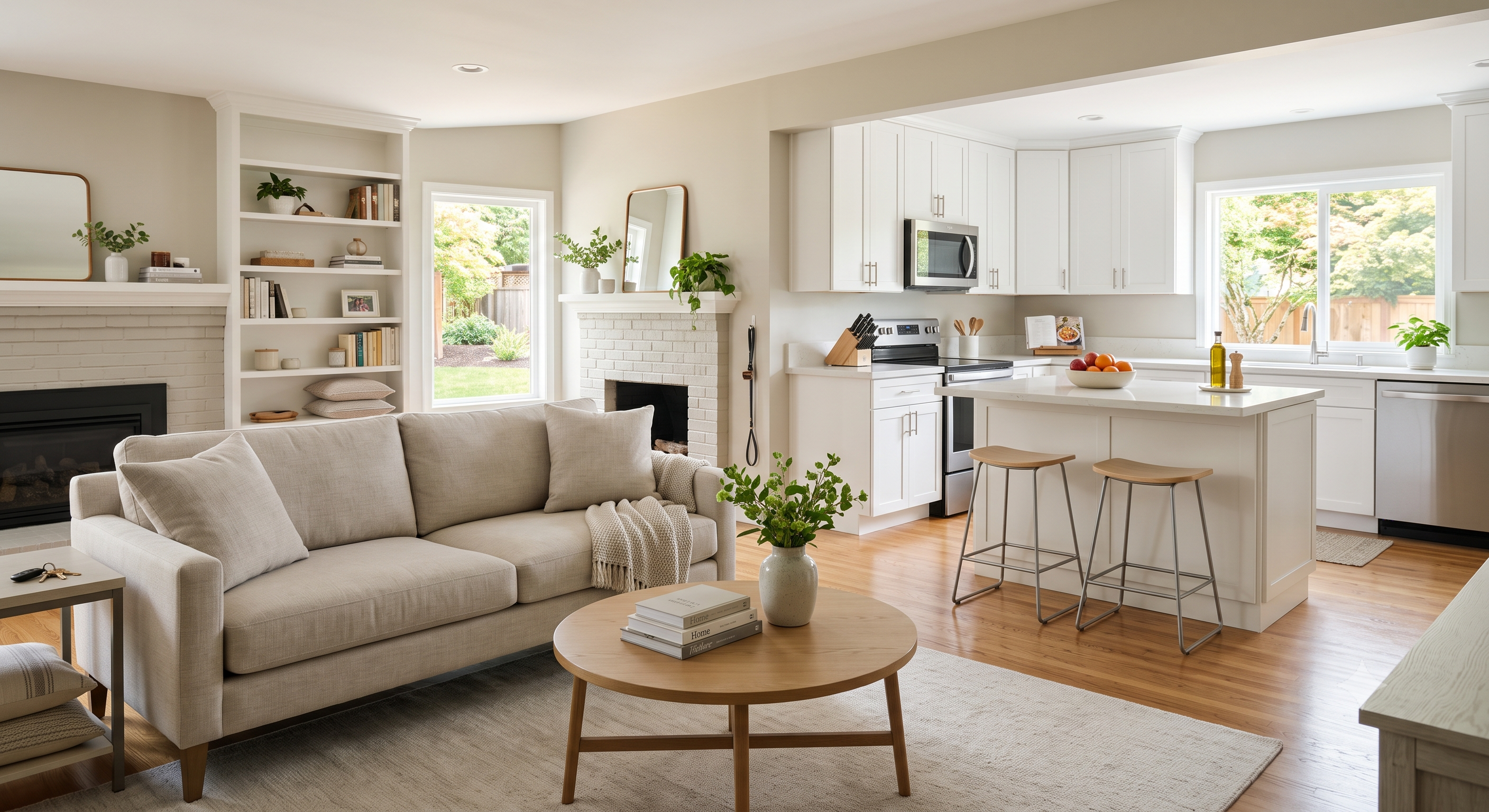 Clean family home ready for a showing