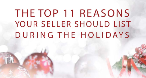 11 Reasons To Sell During The Holidays! header image.