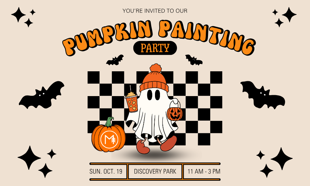 Pumpkin Painting Party header image.