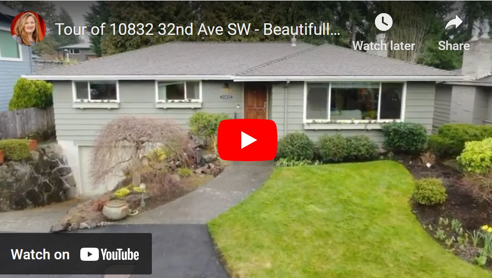 Just Listed in West Seattle! header image.