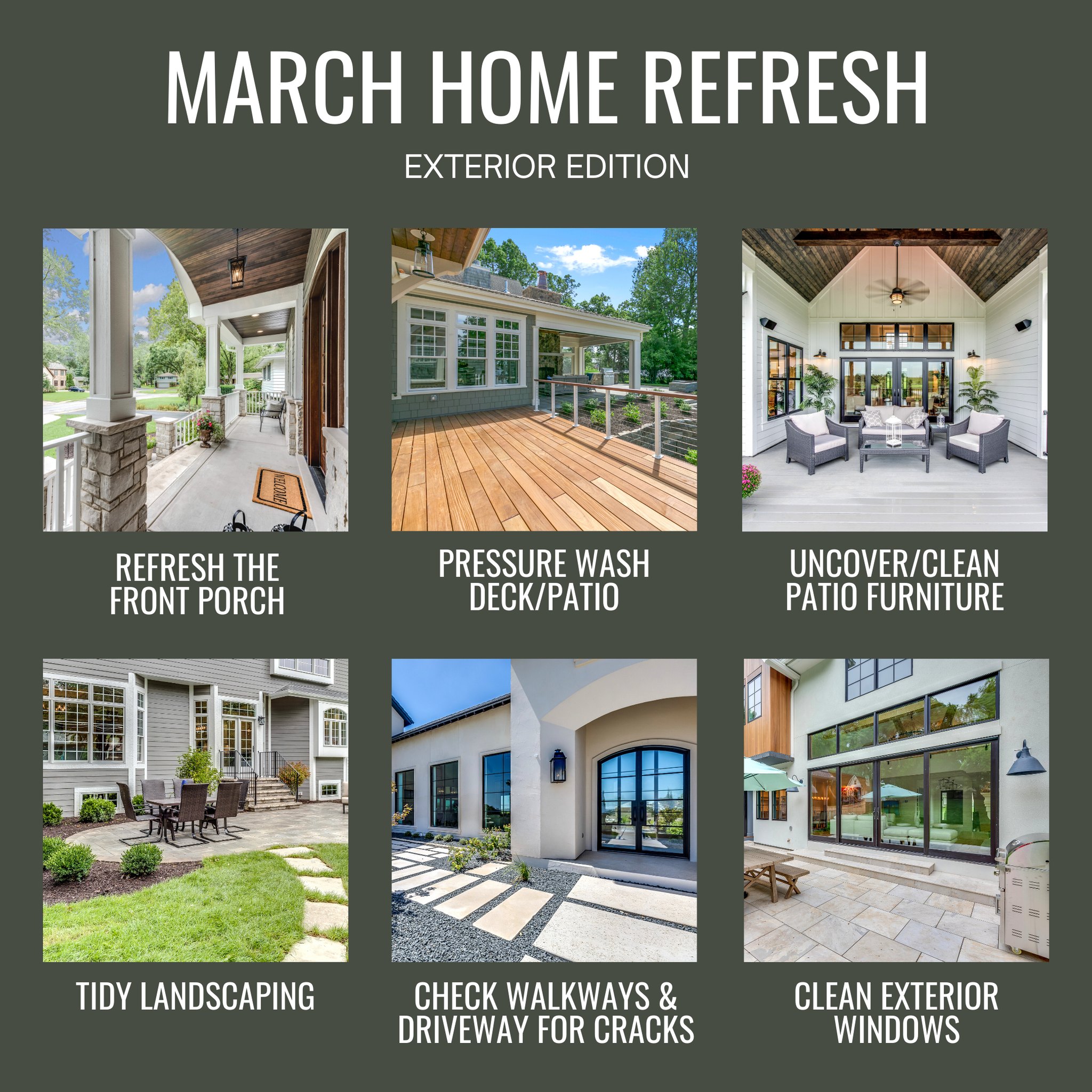 March Home Refresh - Exterior Edition header image.