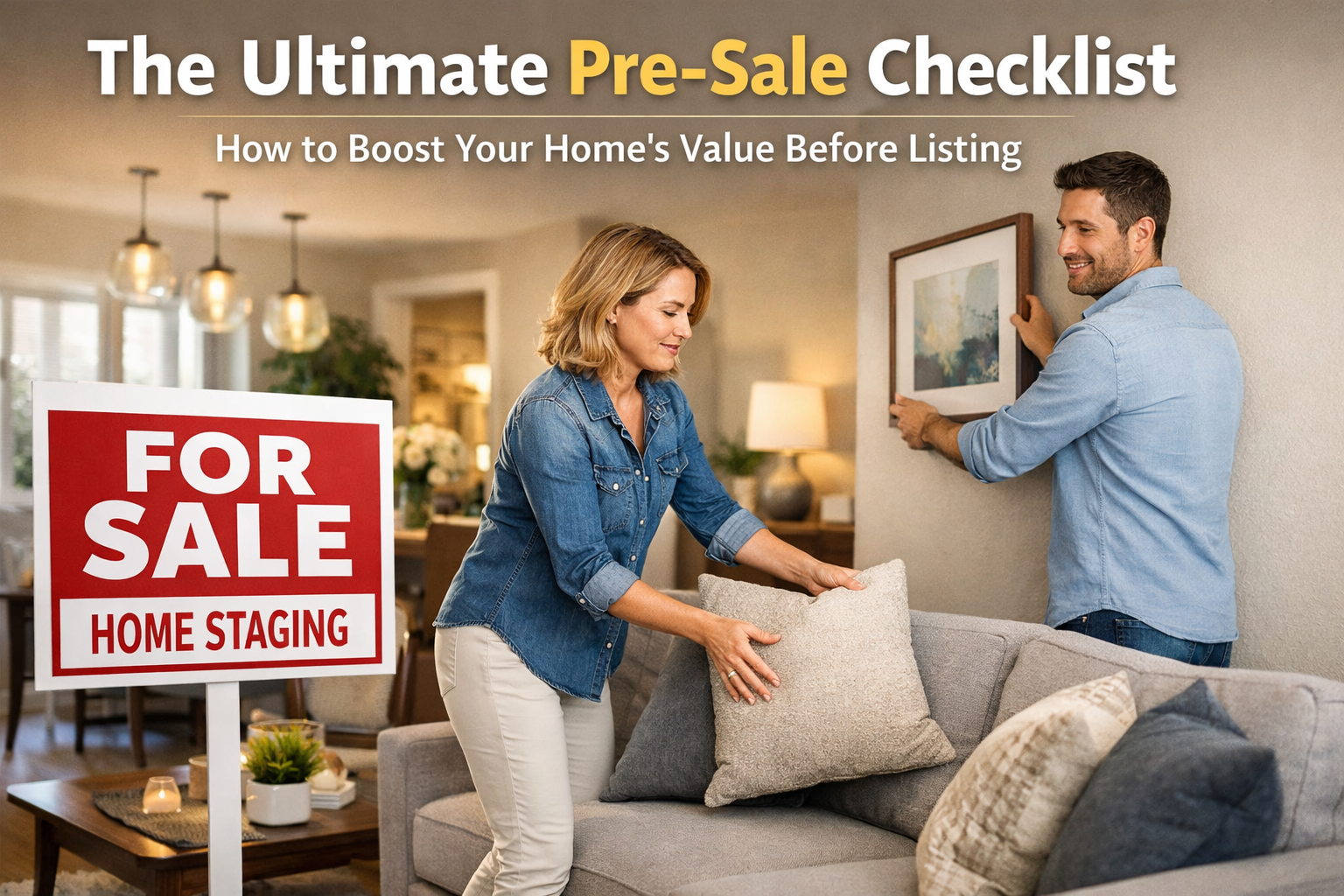 The Ultimate Pre-Sale Checklist: How to Boost Your Home’s Value Before Listing header image.