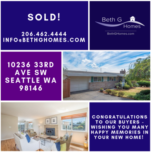 West Seattle Just Sold! header image.