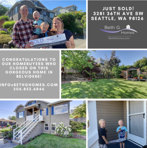 Congratulations to Our Home Buyers in West Seattle! header image.