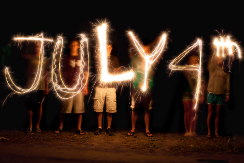 Happy Fourth of July! header image.