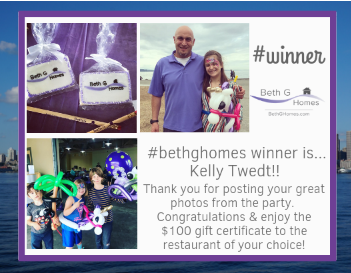 Beth G Homes # Contest Winner! header image.