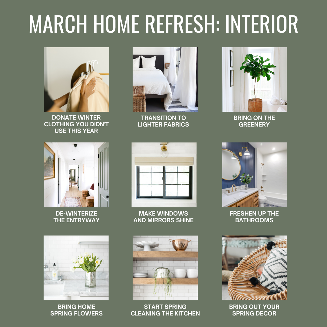 March Home Refresh: Interior header image.
