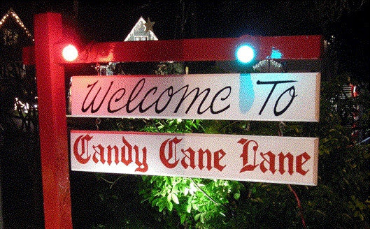 Ravenna Park's Candy Cane Lane header image.