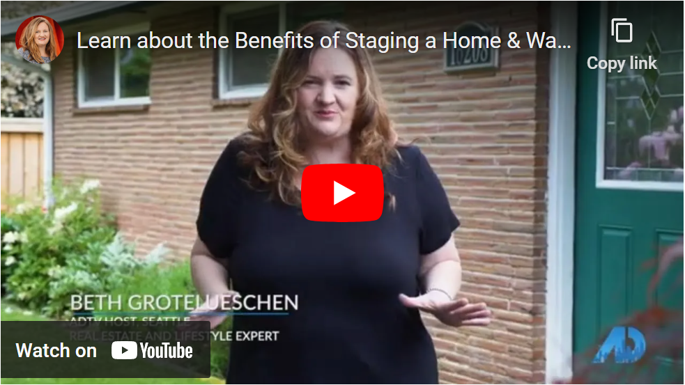 Episode 9 of Selling Seattle - Staging! header image.