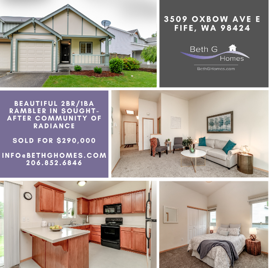 Sold Above Asking Price! header image.