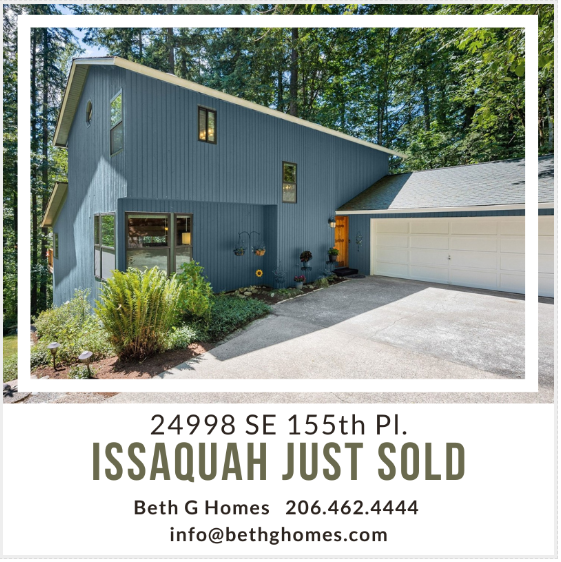 Just Sold in Issaquah header image.