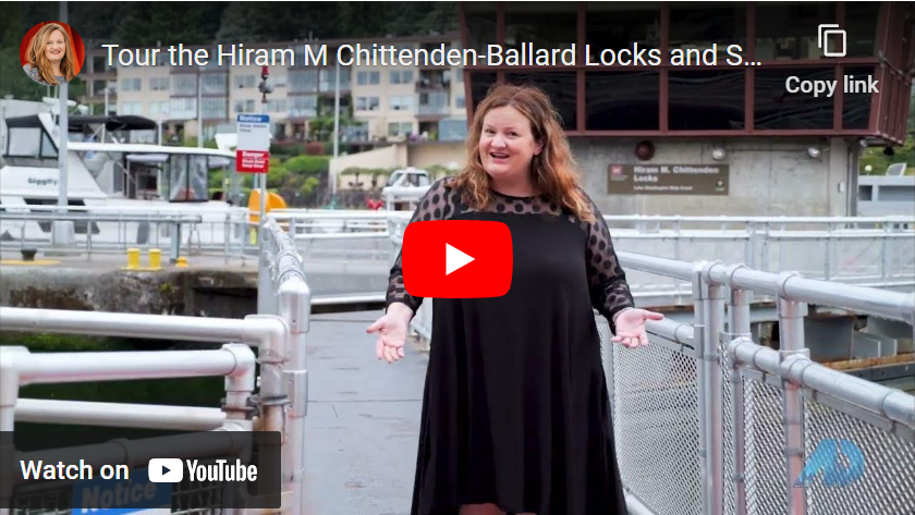 Tour the Ballard Locks on this Episode of Selling Seattle! header image.