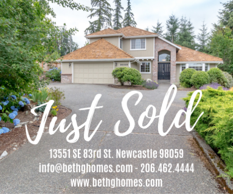 Newcastle Home Just Sold! header image.