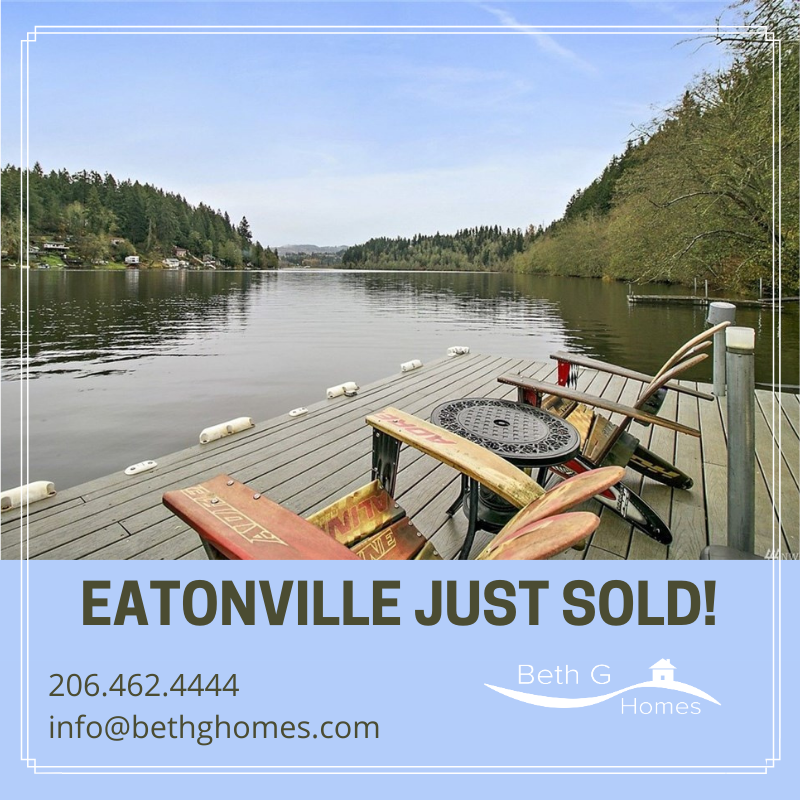 Eatonville Just Sold! header image.