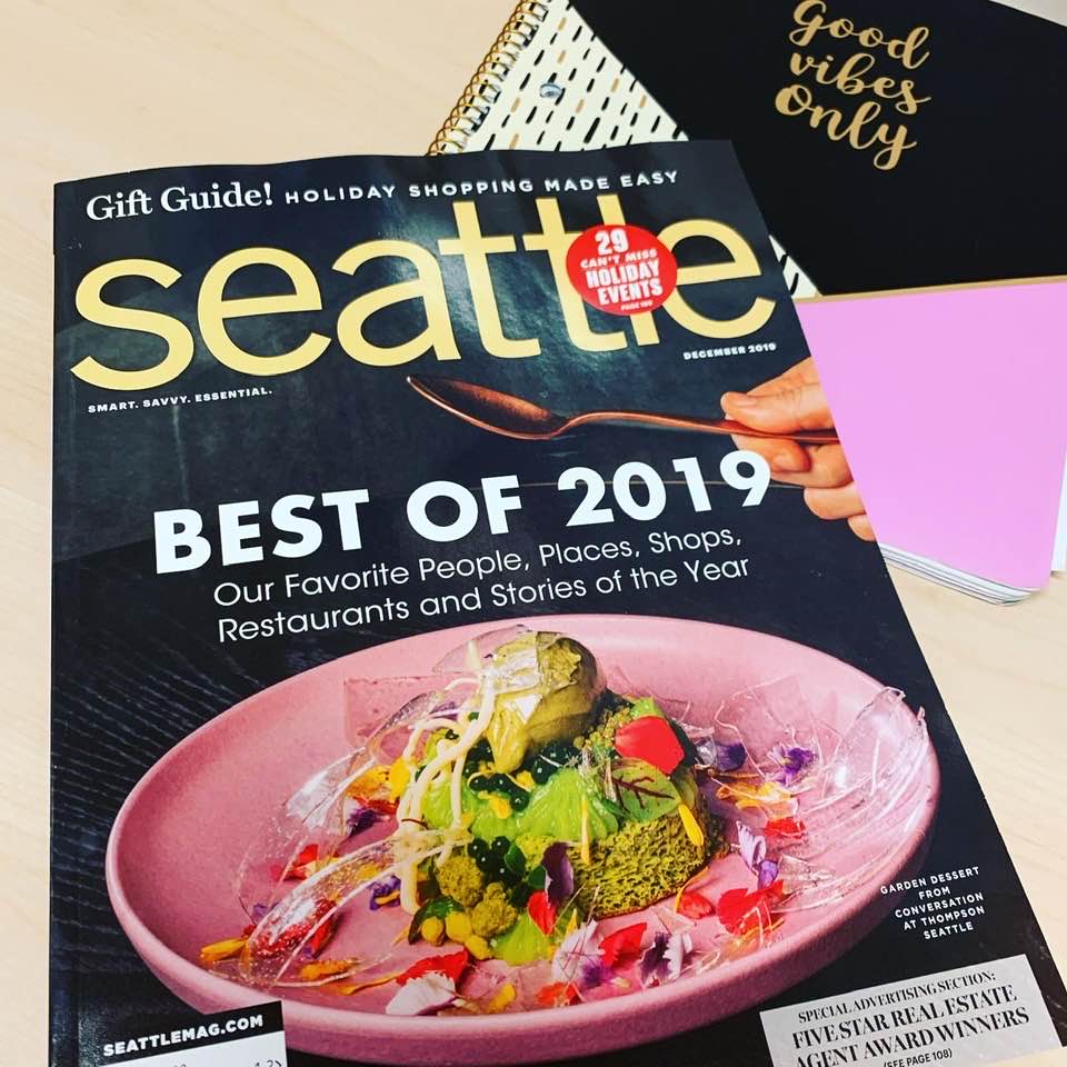 Seattle Magazine, Best of 2019! header image.