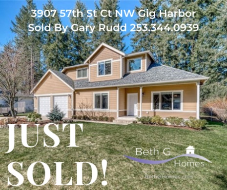 Gig Harbor Just Sold header image.