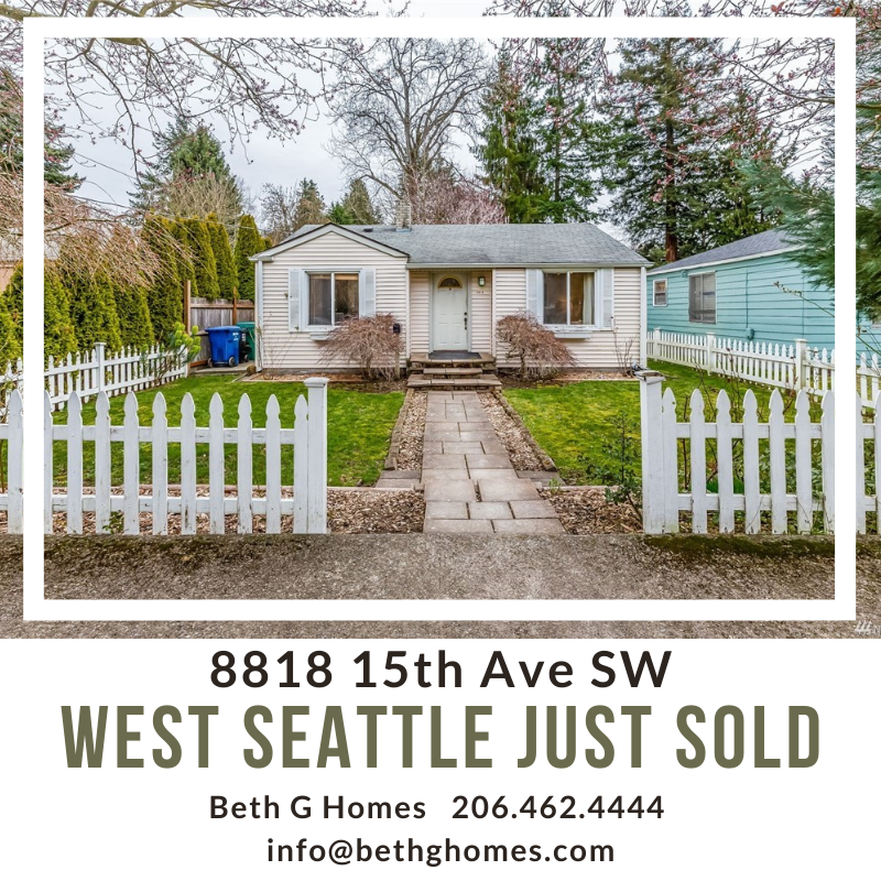 West Seattle Just Sold! header image.