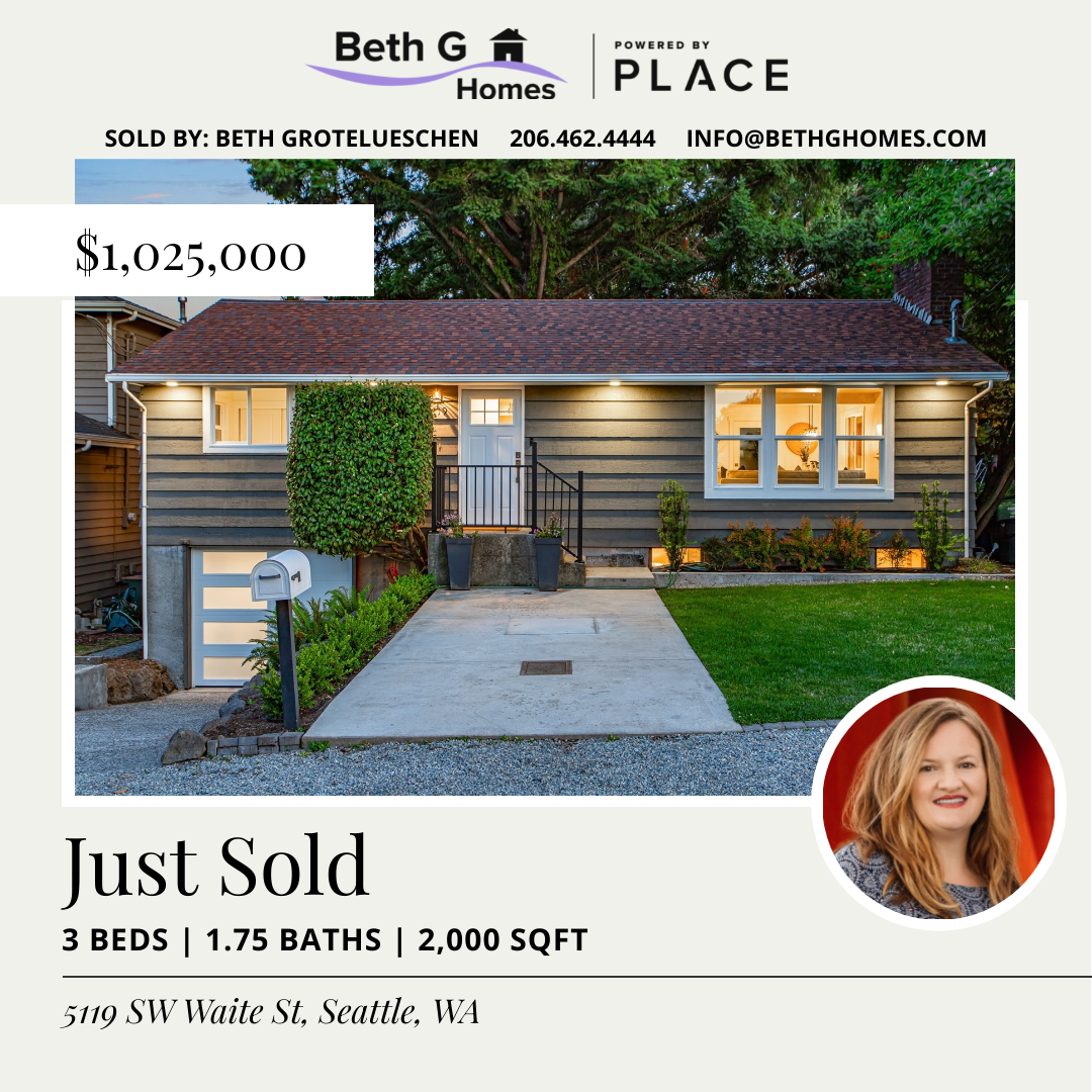 Just Sold in North Admiral header image.